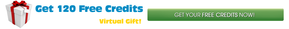 Get 120 Free Credits for Use with Virtual Gifts!